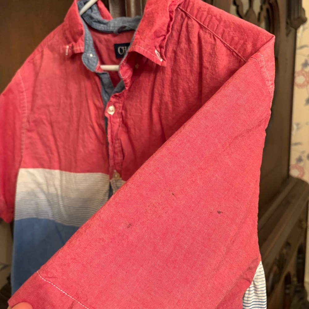 Chaps Patriotic Button-up - Picture 4 of 4